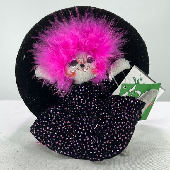 Halloween Annalee “Pink Witch Mouse” Doll 5” - Picture 1 of 4